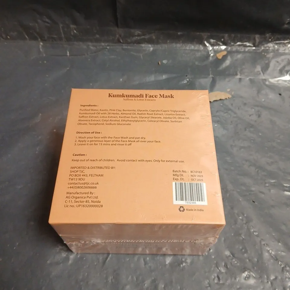 SQIN BOTANICALS KUMKUMADI FACE MASK – 100 ML (SET OF 6 BOXED UNITS)