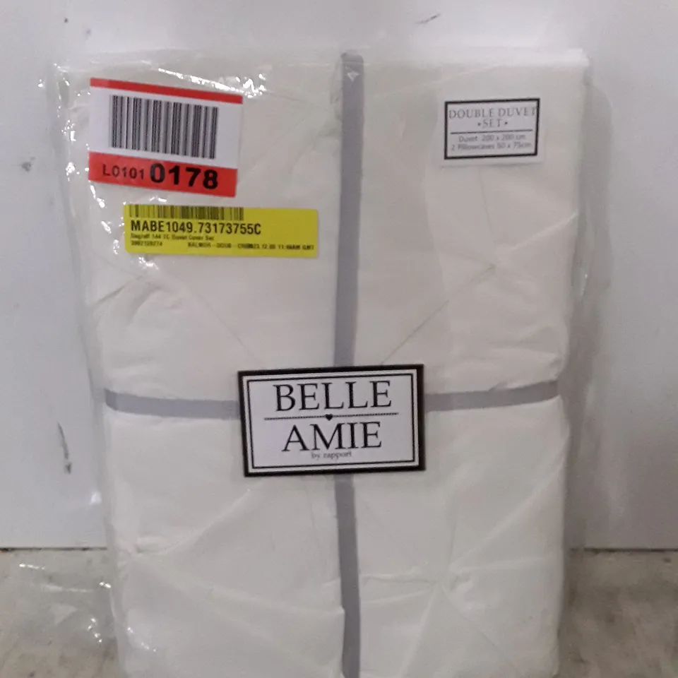 DEGRAFF 144 4TC DOUBLE DUVET COVER SET 
