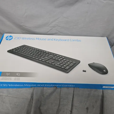 HP 230 WIRELESS MOUSE & KEYBOARD COMBO – BOXED