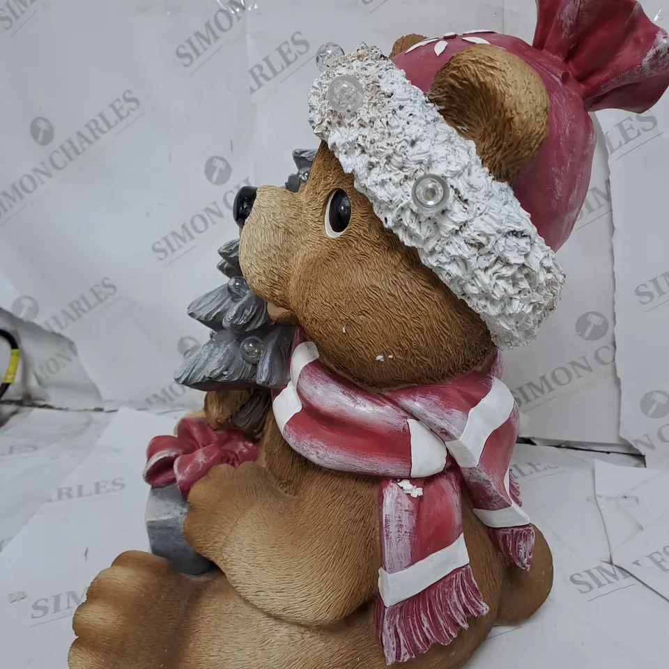 SANTA EXPRESS PRE-LIT INDOOR /OUTDOOR CHRISTMAS BEAR