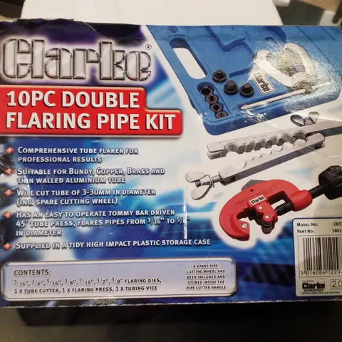 CLARKE CHT229 PIPE FLARING & CUTTING KIT