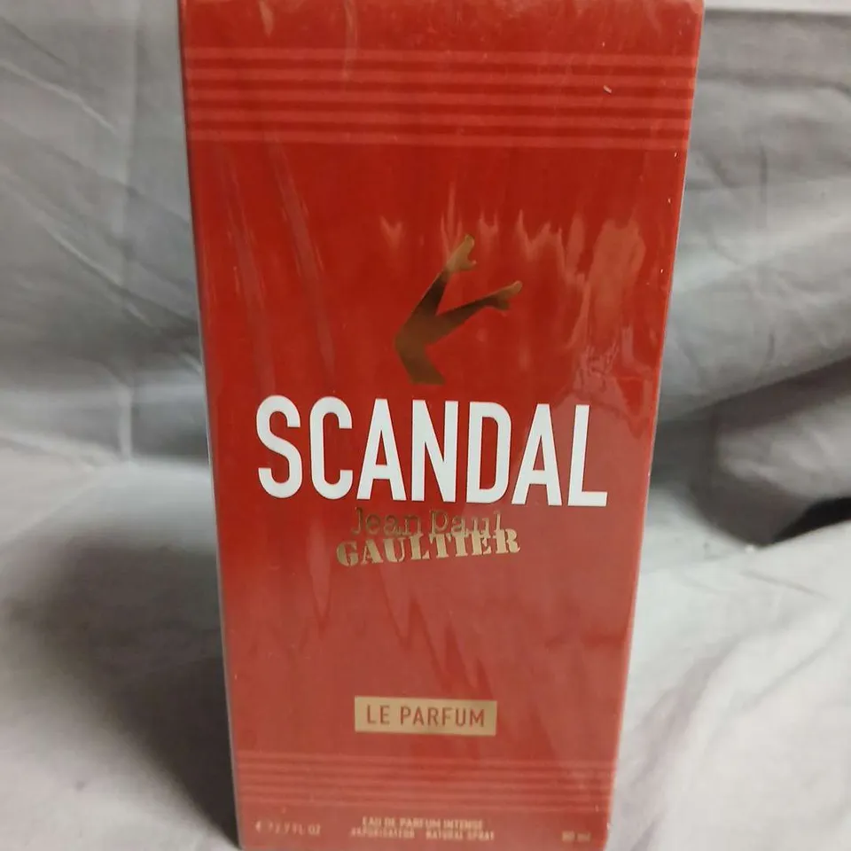 BOXED AND SEALED SCANDAL JEAN PAUL GAULTIER LE PARFUM EAU DE PARFUM 80ML