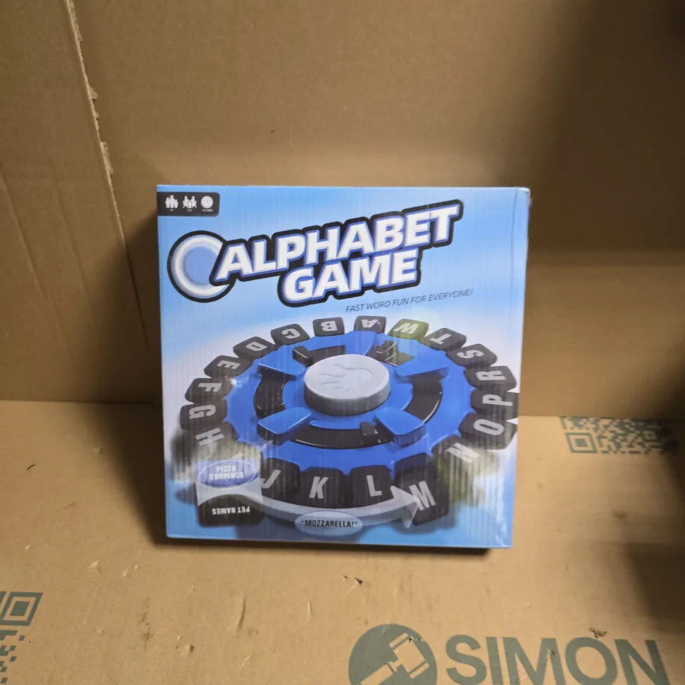 ALPHABET GAME BOARD GAME