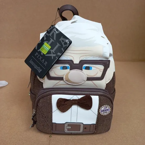 LOUNGEFLY PIXAR CARL FREDRICKSEN BACKPACK (UP) – OFFICIALLY LICENSED
