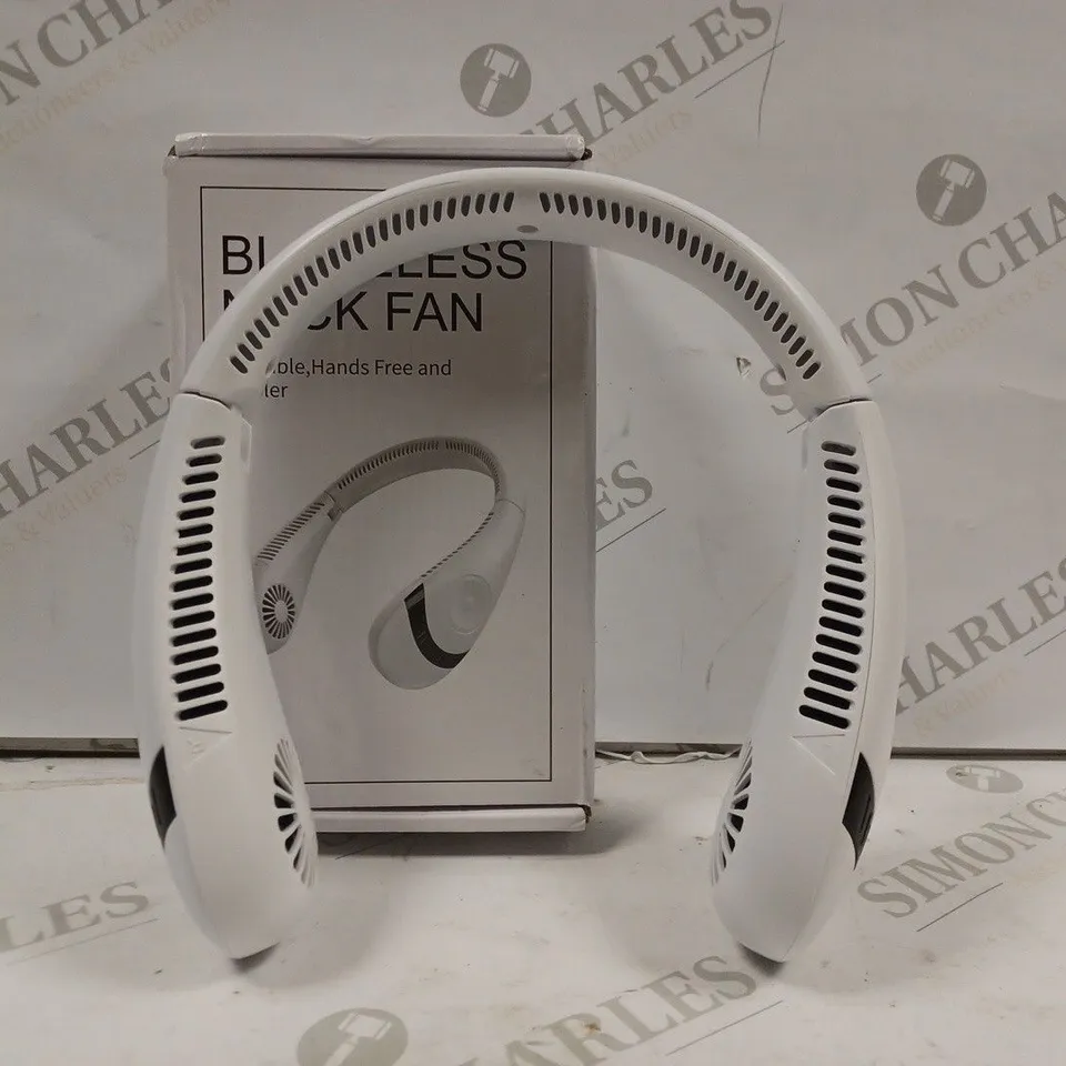 BLADELESS WHITE NECK FAN 