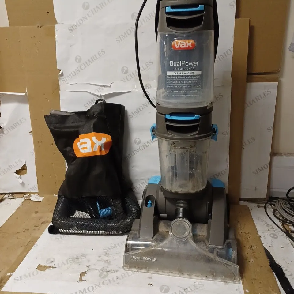 VAX DUAL POWER PET ADVANCE CARPET CLEANER