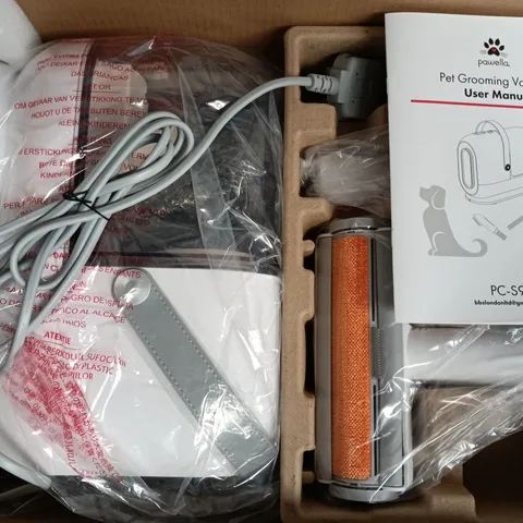 BOXED UNBRANDED PET GROOMING KIT & VACUUM CLEANER