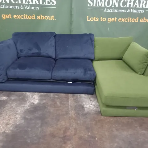DESIGNER BRITISH MADE FABRIC CORNER SIFA SECTIONS