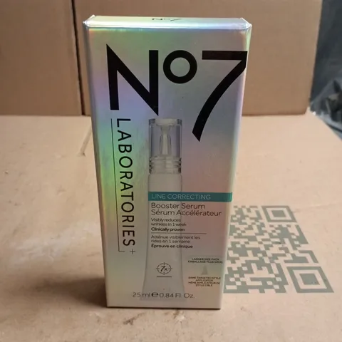 NO7 LABORATORIES LINE CORRECTING BOOSTER SERUM, 25 ML