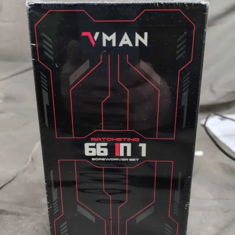 VMAN 66-in-1 Ratcheting Screwdriver Set
