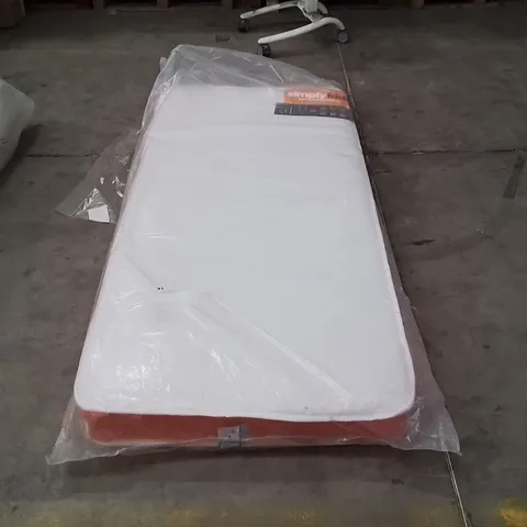 QUALITY BAGGED SIMPLY KIDS 3' SINGLE FOAM FREE SPRUNG MATTRESS 