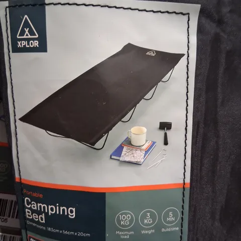 BRAND NEW XPLOR PORTABLE CAMPING BED