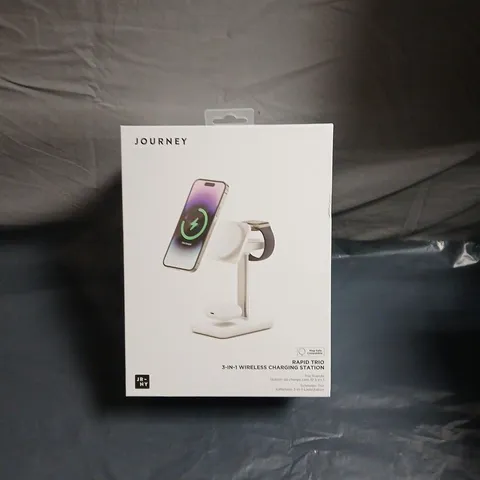 JOURNEY 3-IN-1 WIRELESS CHARGING STATION – RAPID TRIO (BOXED)