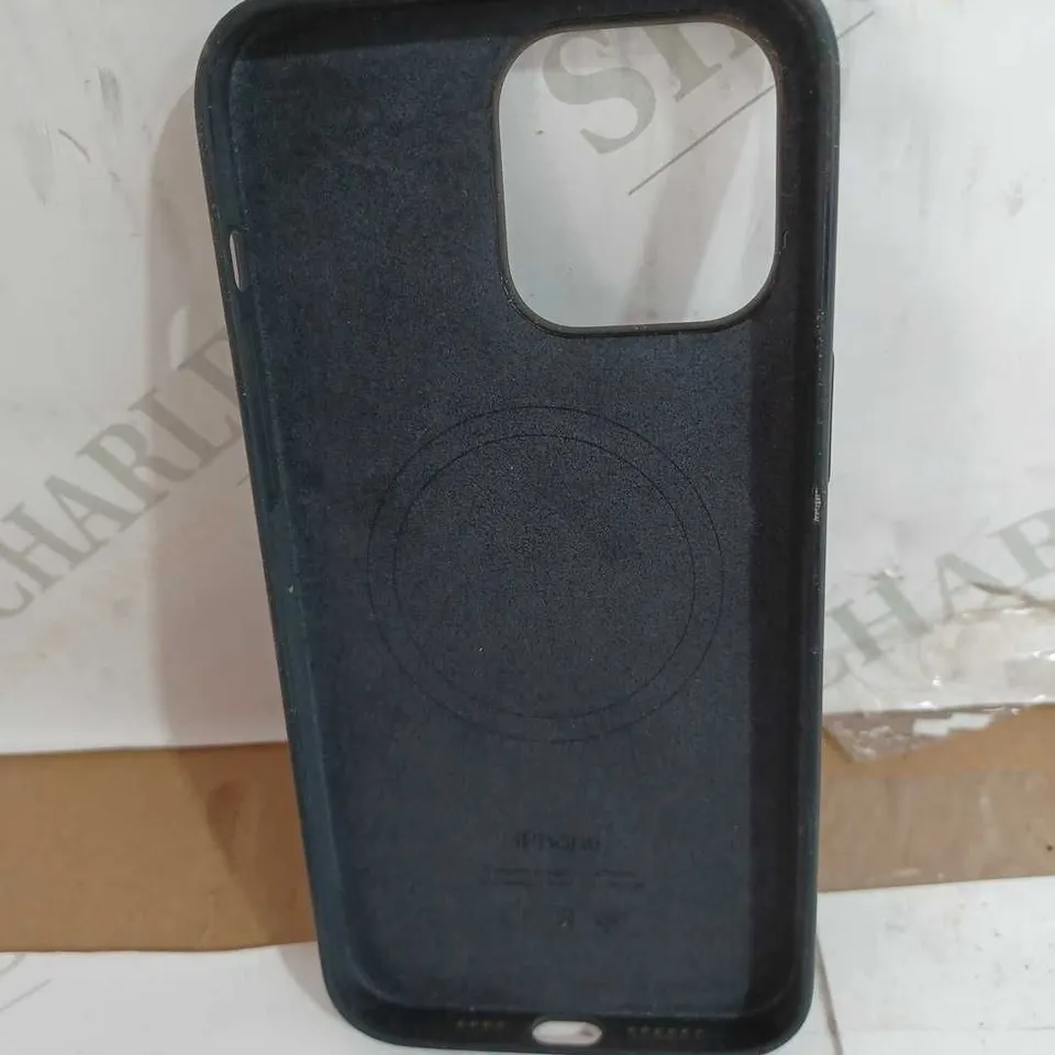 IPHONE  SILICONE CASE WITH MAGSAFE - BLACK