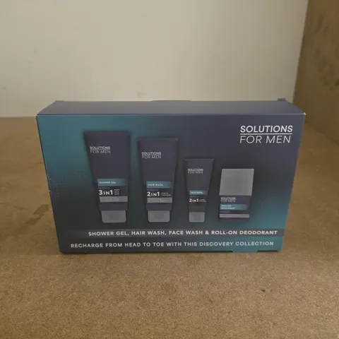 SOLUTIONS FOR ME SET TO INCLUDE SHOWER GEL, HAIR WASH ETC