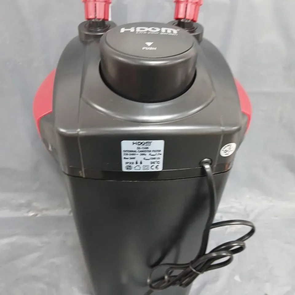 BOXED HDON CANISTER EXTERNAL FILTER