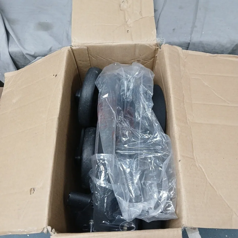 MY BABIIE MB30 PUSHCHAIR (BLACK / GREY) - COLLECTION ONLY