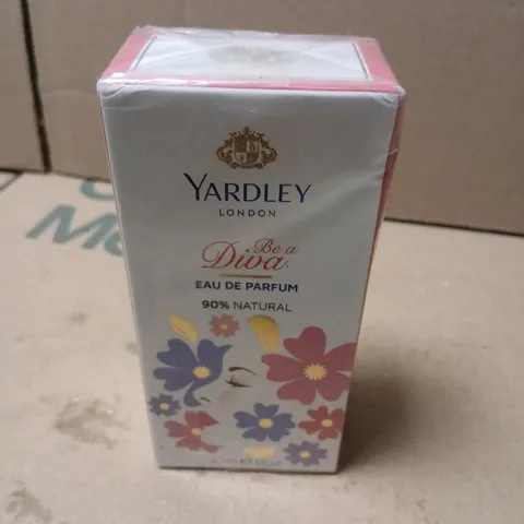 BOXED AND SEALED YARDLEY LONDON BE A DIVA EAU DE PARFUM 30ML