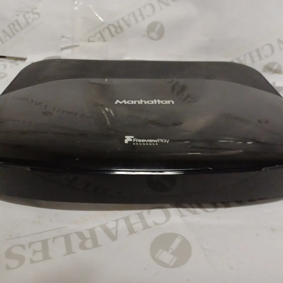 MANHATTAN T3-R 500GB FREEVIEW HD RECORDER, BLACK