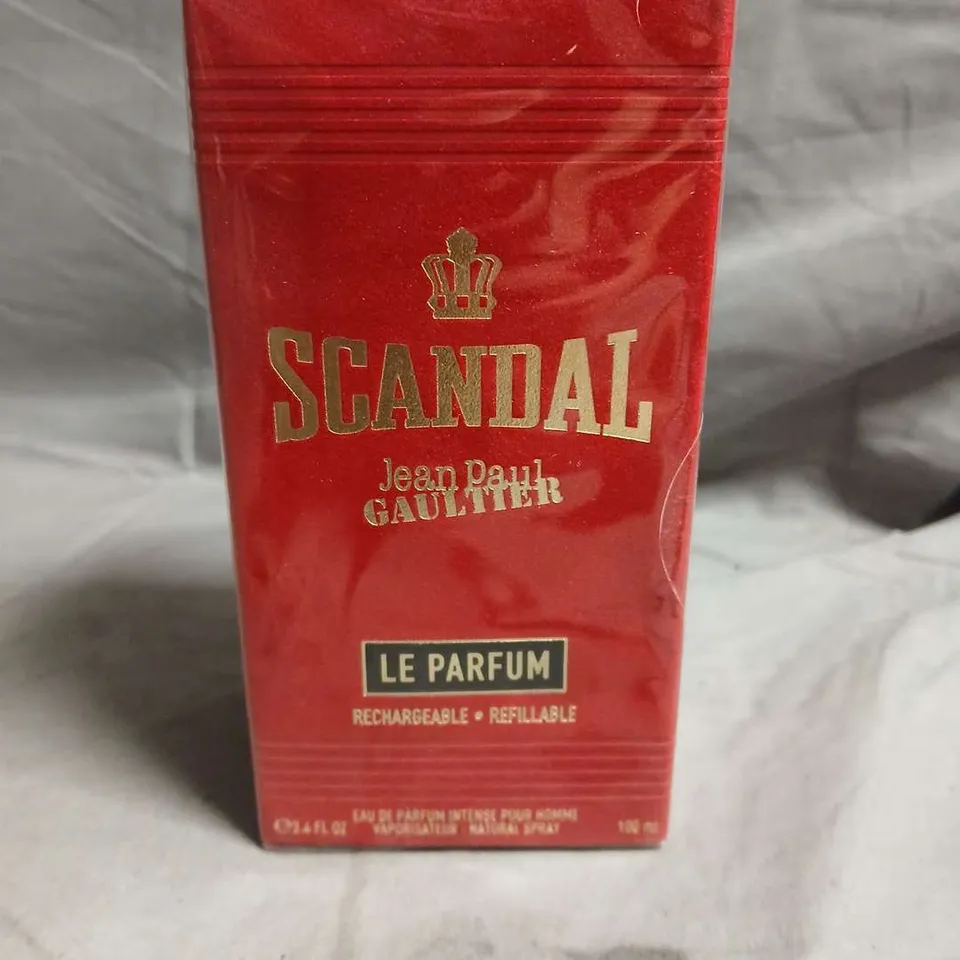 BOXED JEAN PAUL GAULTIER SCANDAL LE PARFUM RECHARGEABLE EAU DE PARFUM 100ML