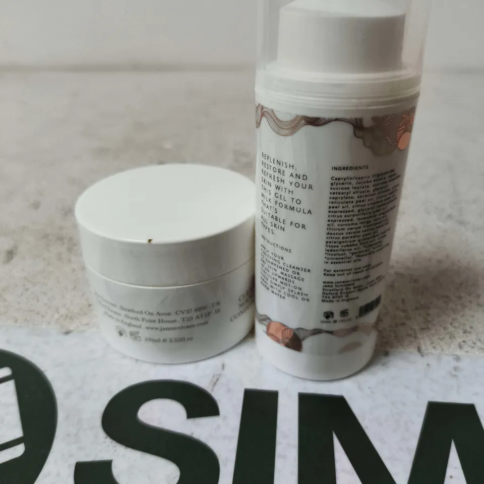 JANE SCRIVNER PURIFYING CLEANSER & NOURISHING CLEANSING BALM DUO
