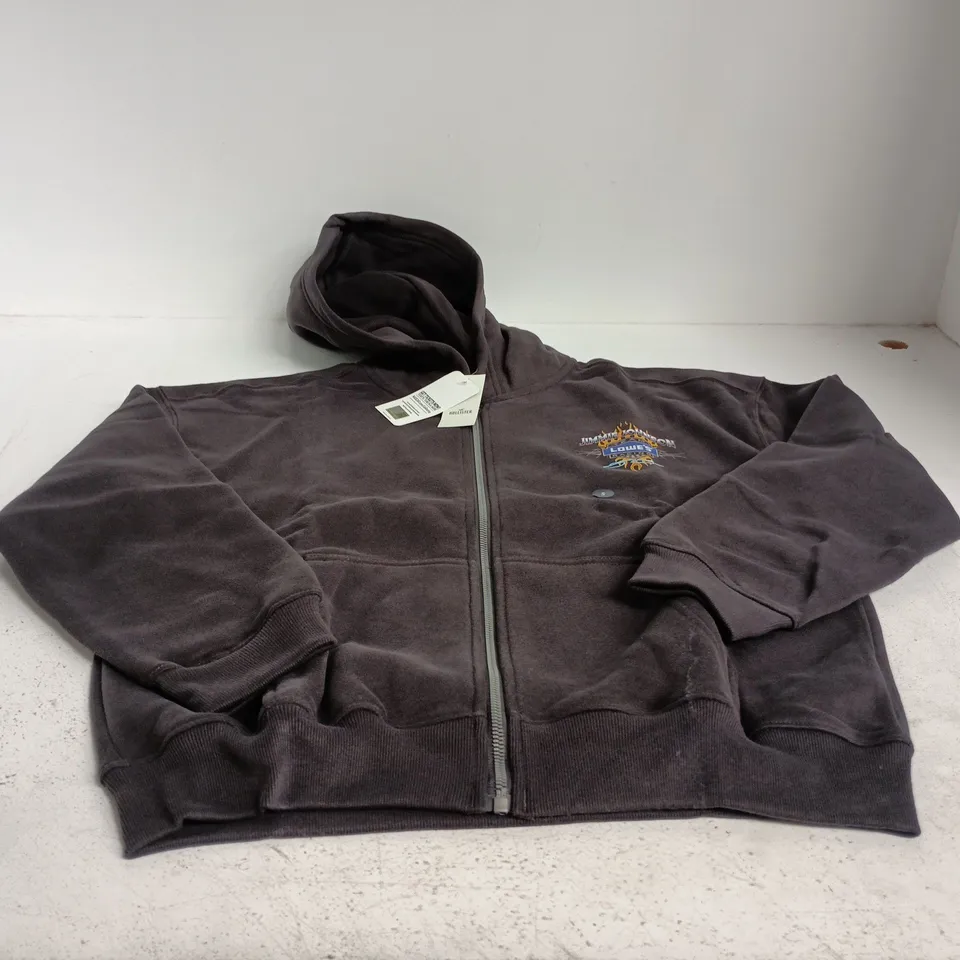 HOLLISTER ZIP HOODIE – JIMMIE JOHNSON LOWE’S RACING GRAPHIC, UK SMALL