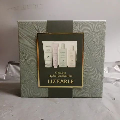 LIZ EARLE GLOWING HYDRATING ROUTINE 4 FULL-SIZE PIECE GIFT SET