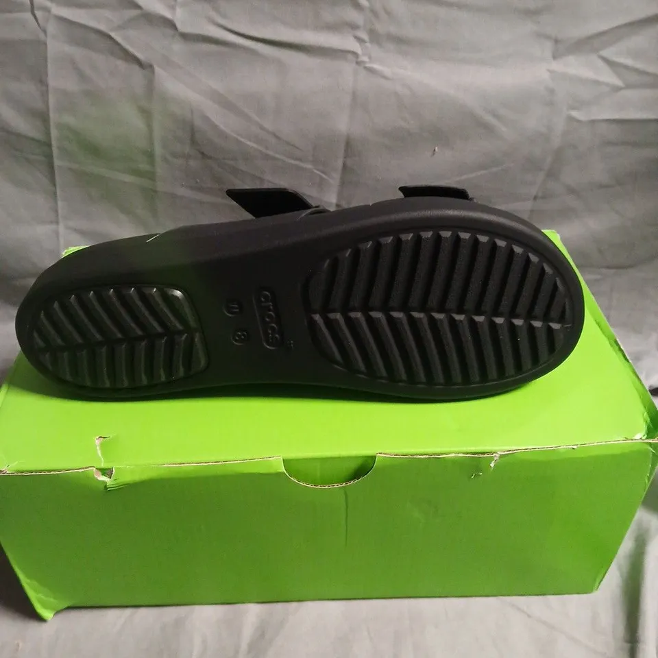 CROCS LITE RIDE OPEN TOE SANDALS - 8