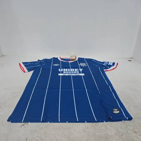 RANGER FC HOME FOOTBALL JERSEY UMBRO SMALL
