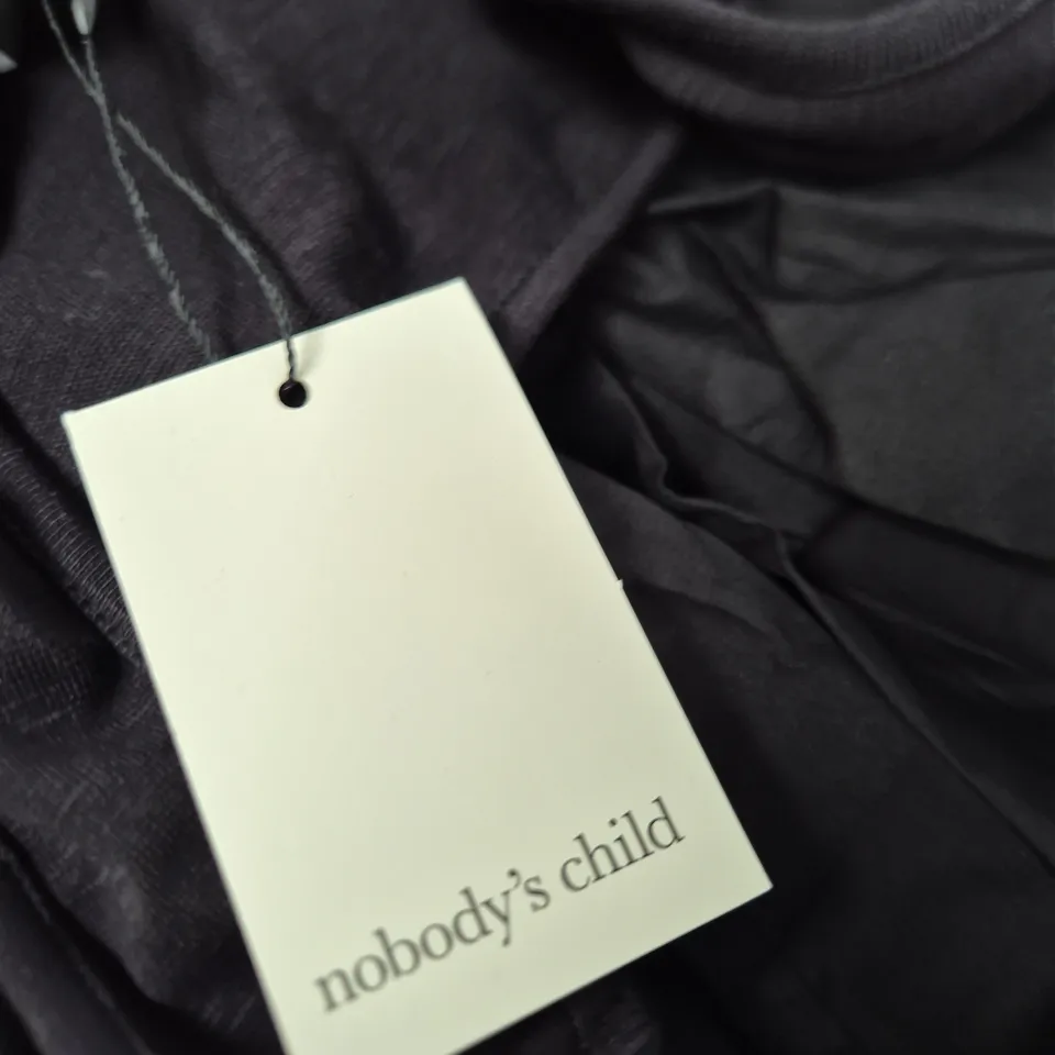 NOBODY'S CHILD COLORADO MIDI DRESS – UK 14 (EU 42, USA 10) BLACK