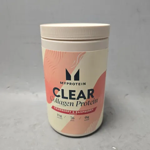 MY PROTEIN CLEAR COLLAGEN PROTEIN CRANBERRY & RASPBERRY