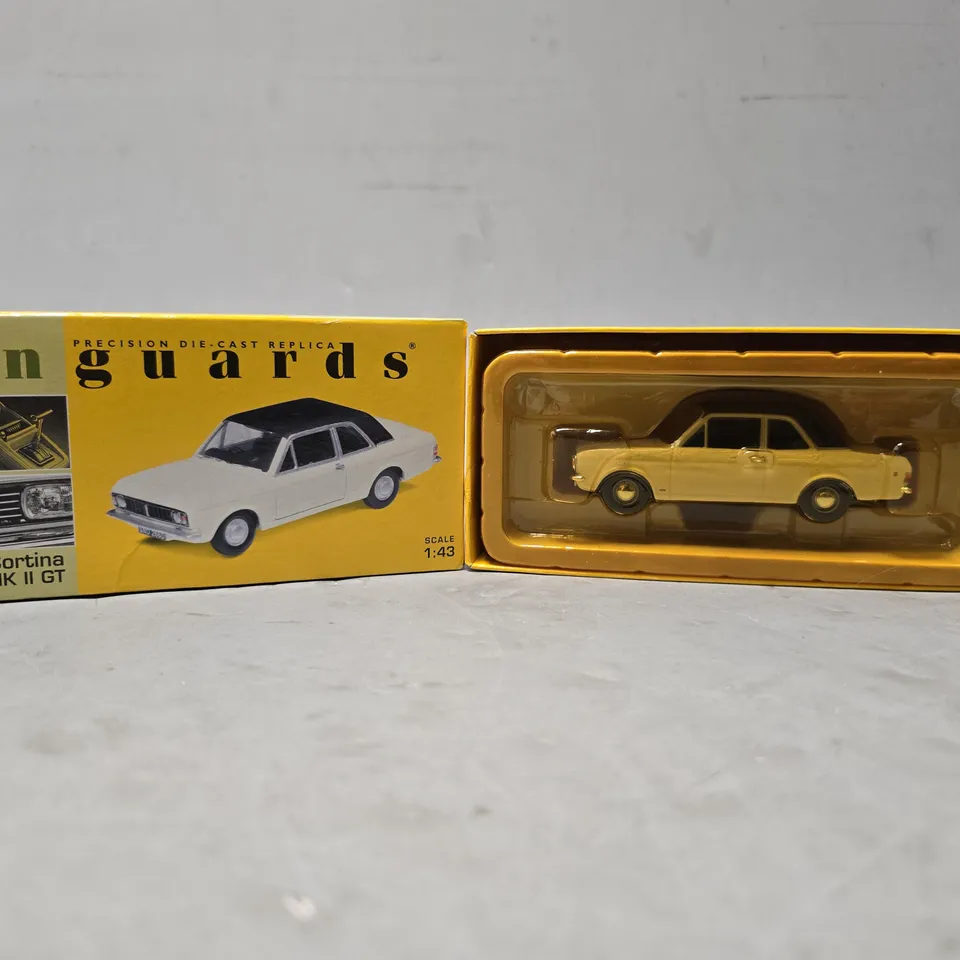 BOXED VANGUARDS FORD CORTINA MK II GT MODEL CAR 