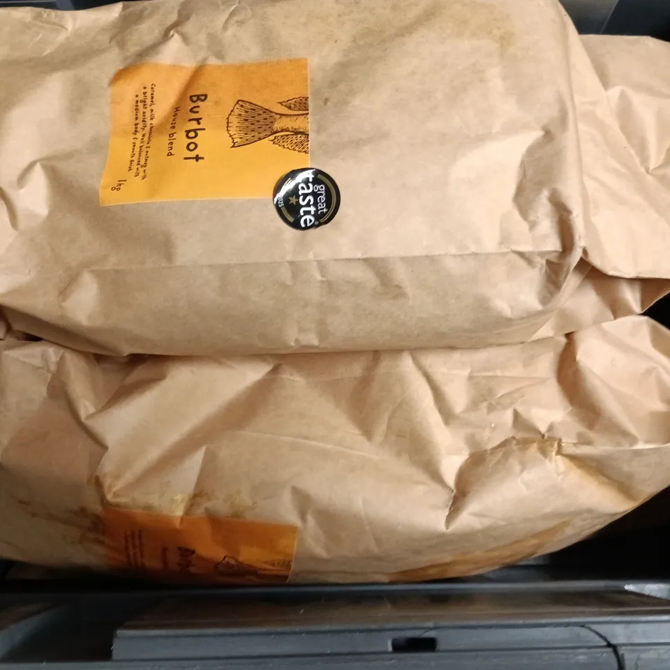 4 BAGS OF BURBOT HOUSE BLEND (1KG)