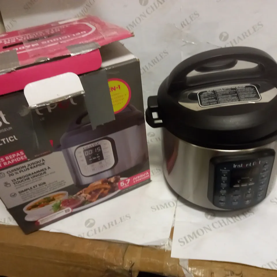 INSTANT POT DUO SMART PRESSURE COOKER