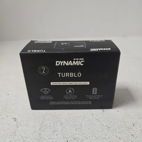 DYNAMIC TURBLO ELECTRIC MINI PUMP FOR CYCLISTS