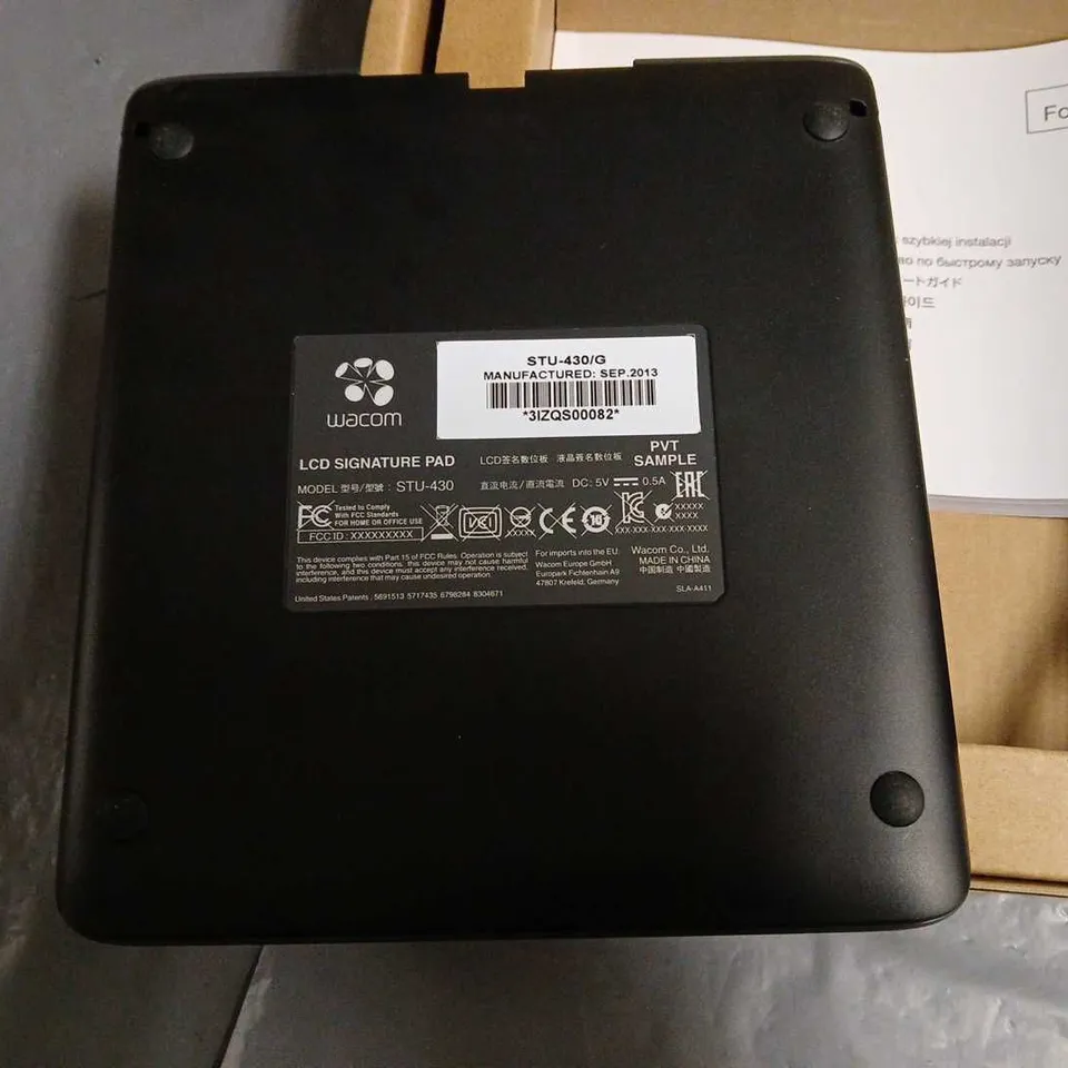 BOXED WACOM LCD SIGNATURE PAD - STU-430