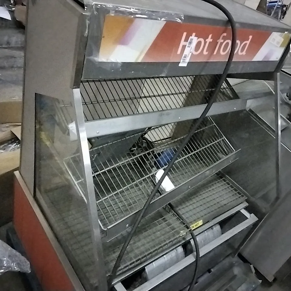 HOT FOOD DISPLAY CABINET SELF SERVE