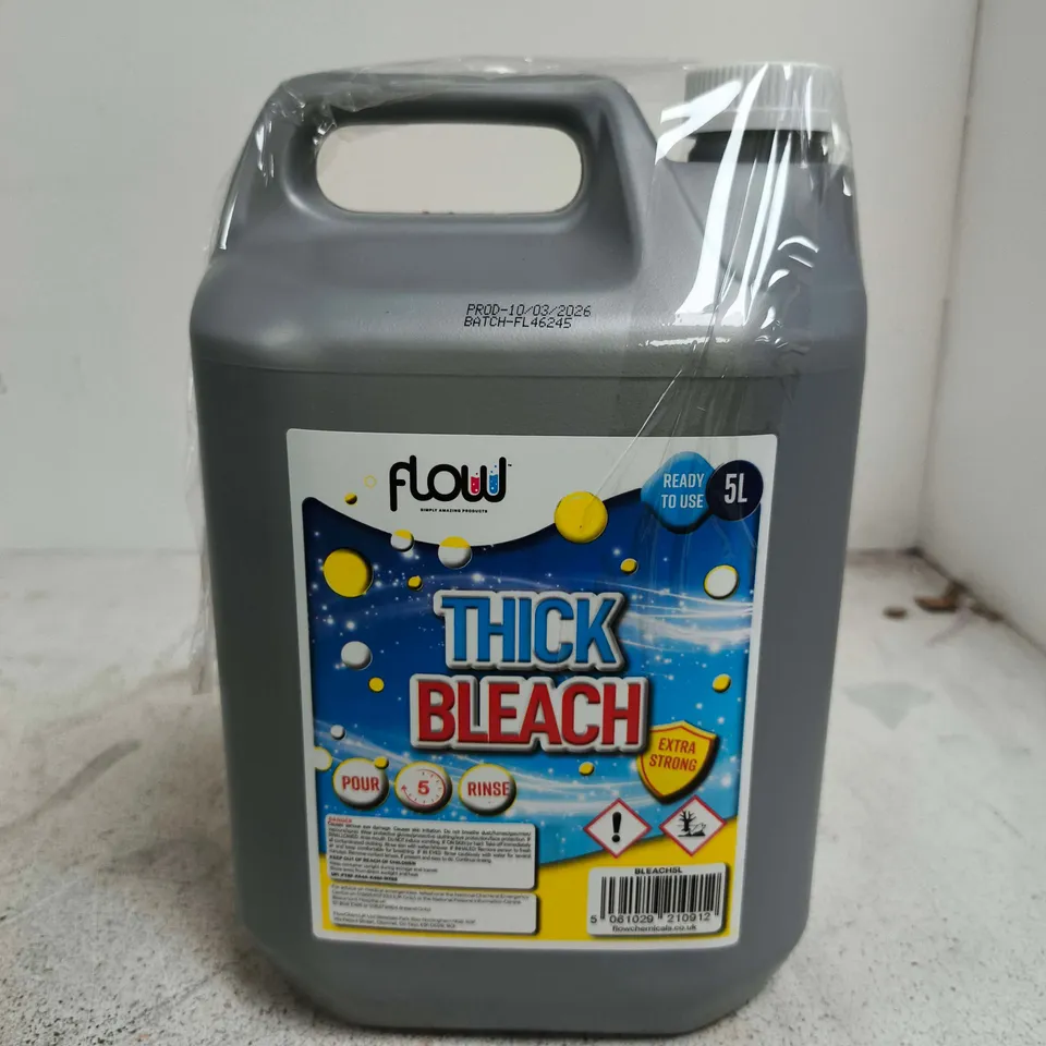 FLOW EXTRA STRONG THICK BLEACH – 5L