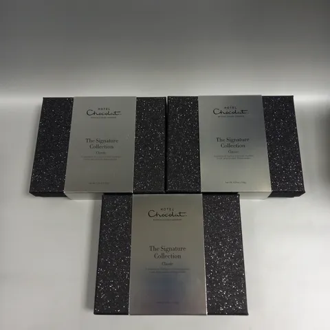 3 X SEALED HOTEL CHOCOLAT THE SIGNATURE COLLECTION CLASSIC SELECTION 