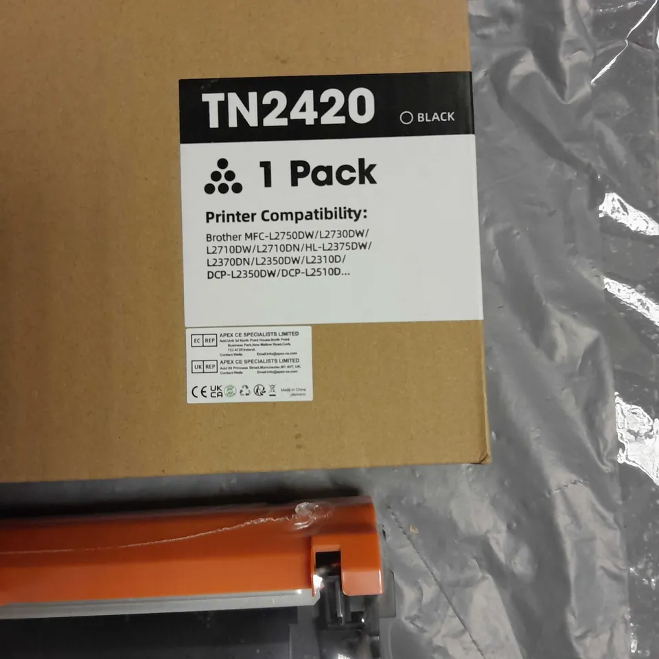 BOXED AND SEALED COLOURFLY TONER CARTRIDGE IN BLACK TN2420