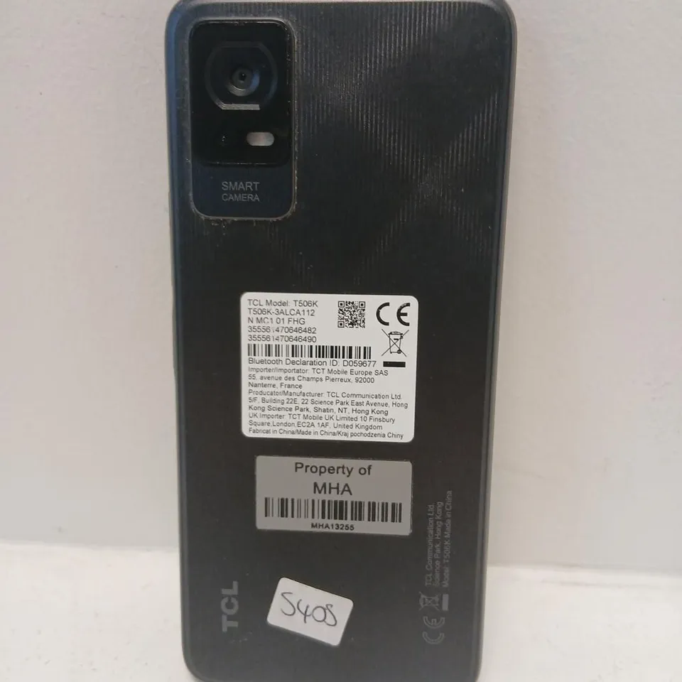 TCL SMARTPHONE – BLACK (MODEL T506K) – MOBILE PHONE
