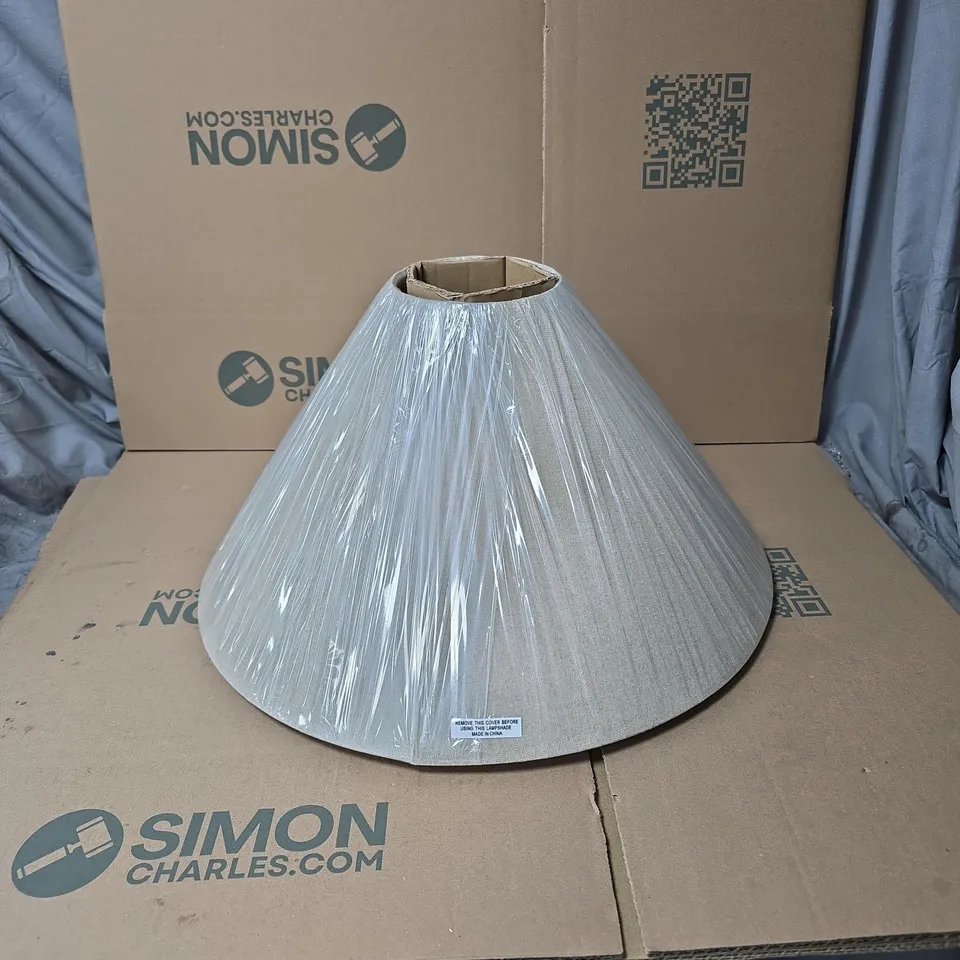 DUNELM MILL SANDI CERAMIC TABLE LAMP XL NATURAL BOXED