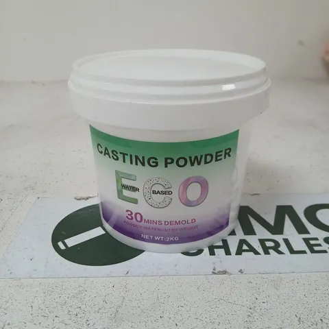 ECO CASTING POWDER – WATER-BASED, 2KG, 30 MINS DEMOULD