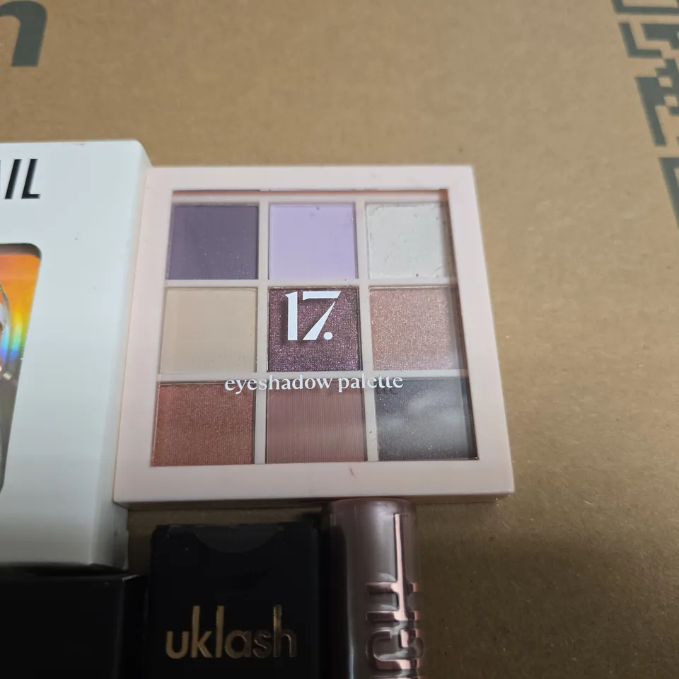 LOT OF 12 ASSORTED COSMETIC ITEMS TO INCLUDE IL MAKIAGE FOUNDATION, FYNE BLUSHER AND RIMMEL MATTE POWDER