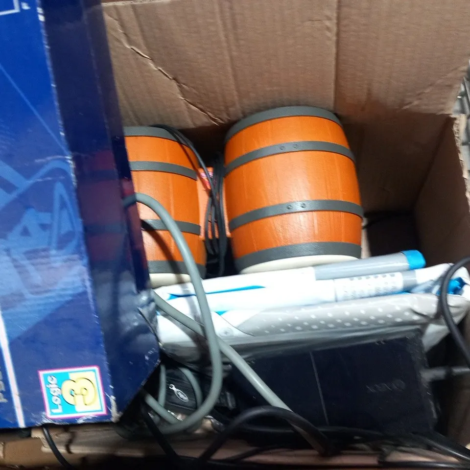 LARGE QUANTITY OF ASSORTED GAMES CONSOLE ACCESSORIES TO INCLUDE; NINTENDO WII AND PLAYSTATION 2 - COLLECTION ONLY