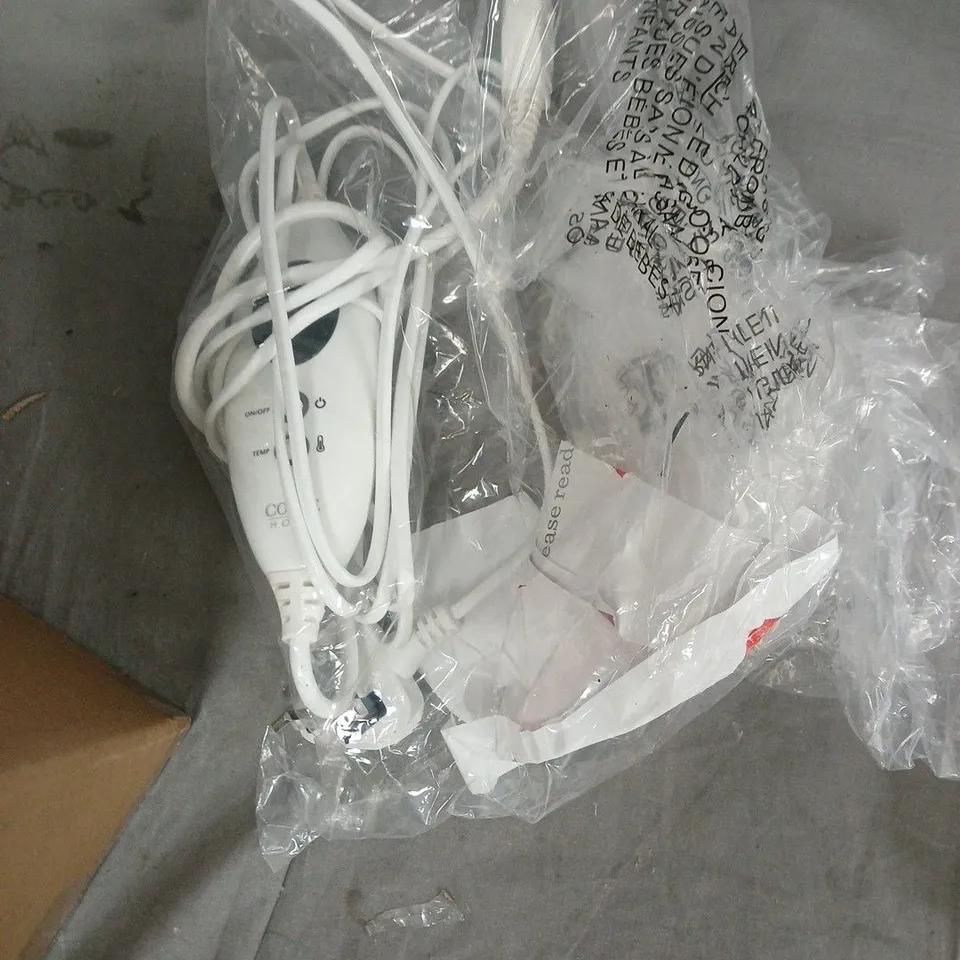 COZEE HOME LUXURY RUCHED FAUX FUR & VELVETSOFT HEATED THROW