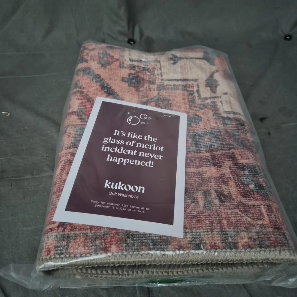 KUKOON WASHABLE RUG – ELIZA DESIGN, 160 X 230 CM