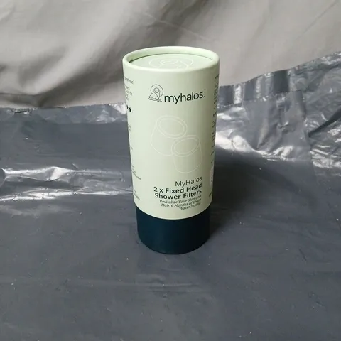 MYHALO 2X FIXED HEAD SHOWER FILTERS – BOXED