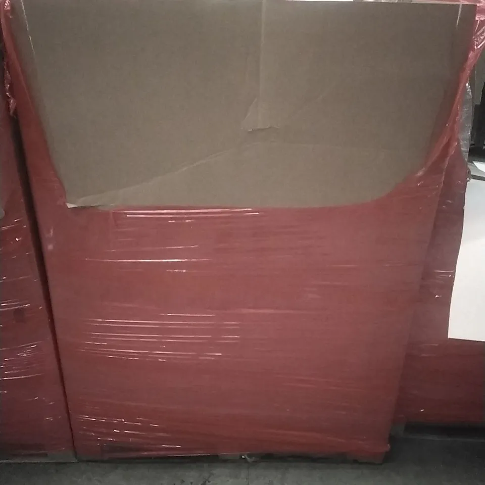 PALLET OF ASSORTED HOUSEHOLD GOODS AND PRODUCTS TO INCLUDE; RETRACTABLE SAFETY GATES, CEILING LIGHT WITH FAN BOXED FURNITURE ETC
