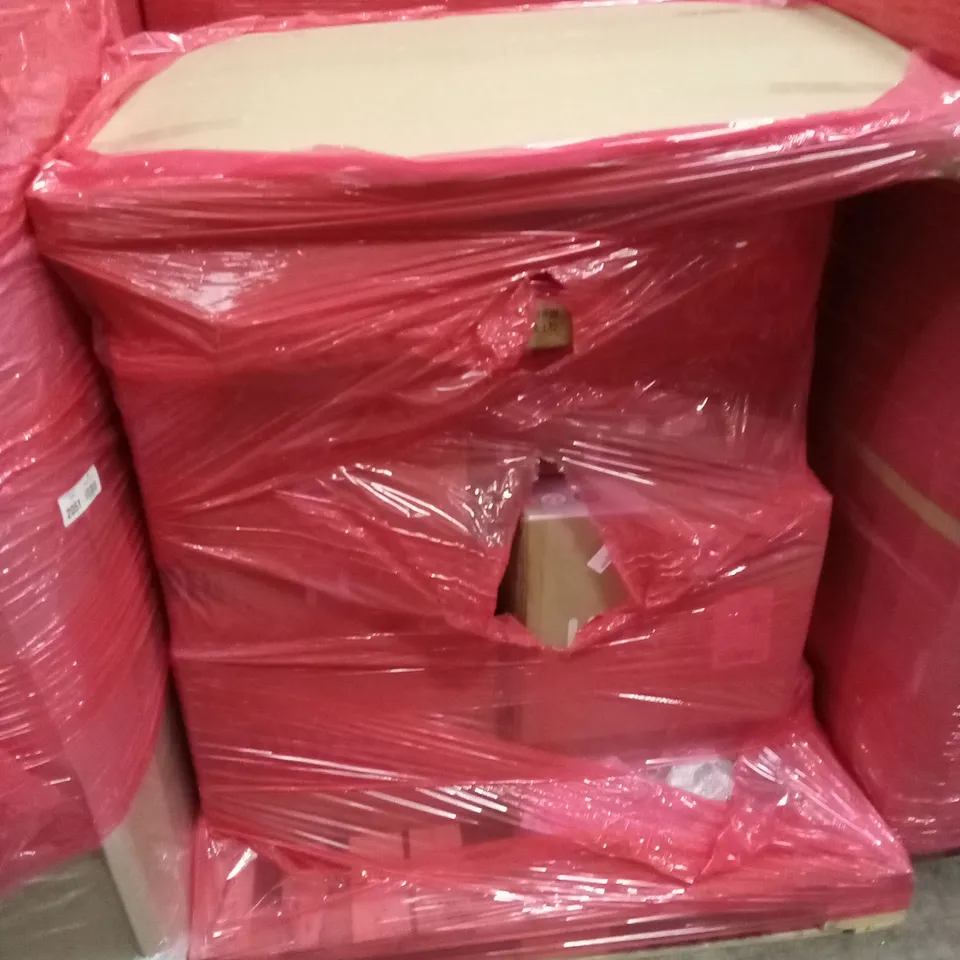 PALLET OF ASSORTED HOUSEHOLD GOODS AND PRODUCTS TO INCLUDE; ZUMMI STROLLERS, BOXED FURNITURE ETC 